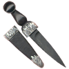 sgian dubh sock knife with scabbard